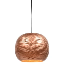 Urban Interiors Hanglampen|Hanglamp Spike bol 27cm Koper