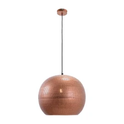 Urban Interiors Hanglampen|Hanglamp Spike Bol XL Ø40cm, kleur Koper
