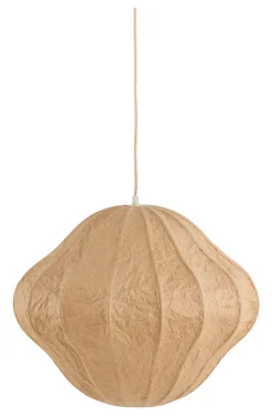 Light & Living Hanglampen|Hanglamp Sukau Kraftpapier