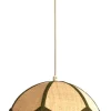 Light & Living Hanglampen|Hanglamp Sulina Raffia, kleur Naturel/Groen