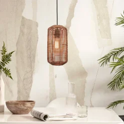 GOOD&MOJO Hanglampen|Hanglamp Tanami Rotan, 35cm