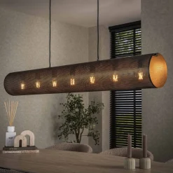 LifestyleFurn Hanglampen|Hanglamp Terrie kleur Artic zwart