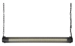 LABEL51 Hanglampen|Hanglamp Tube, Metaal, 130cm, kleur Zwart