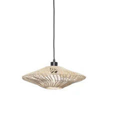 GOOD&MOJO Hanglampen|Hanglamp Zanzibar Rotan, 40cm