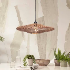 GOOD&MOJO Hanglampen|Hanglamp Zanzibar Rotan, 55cm
