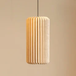 By-Boo Hanglampen|Hanglamp Zuki Linnen, 26cm Natuurlijk