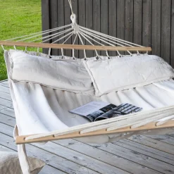 Nohr Hangstoelen & Hangmatten|Hangmat Miasia 2-persoons, kleur Wit