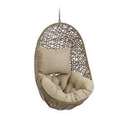 Kave Home Hangstoelen & Hangmatten|Hangstoel Florina kleur Bruin