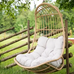 Nohr Hangstoelen & Hangmatten|Hangstoel Pattrick Rotan (excl. standaard) Naturel