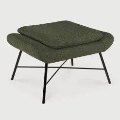 Ethnicraft Poefs & Hockers|Hocker Barrow Structuurstof