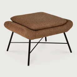 Ethnicraft Poefs & Hockers|Hocker Barrow Structuurstof