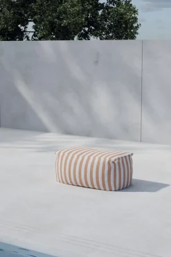 Nohr Tuin-Hockers|Hocker Carlson kleur Gestreept Peach