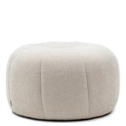 Rivièra Maison Poefs & Hockers|Hocker Falcone Chenille Jacquard, kleur Glossy Flax