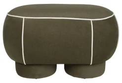 ZILT Poefs & Hockers|Hocker Jannetta 78 x 45cm, kleur Groen