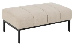 Bendt Poefs & Hockers|Hocker Meeka 100 x 61cm, kleur Beige
