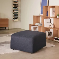 Kave Home Poefs & Hockers|Hocker Neom kleur Donkerblauw