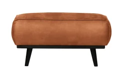 WOOOD Poefs & Hockers|Hocker Statement Eco Leder Cognac