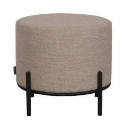 LABEL51 Poefs & Hockers|Hocker Troy Bouclé, 46cm Naturel