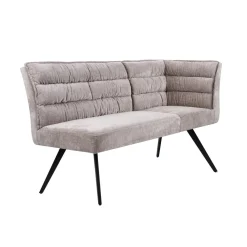 Tower Living Eetkamerbanken|Hoek Eetkamerbank Rosora Chenille, kleur Beige