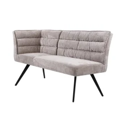 Tower Living Eetkamerbanken|Hoek Eetkamerbank Rosora Chenille, kleur Beige