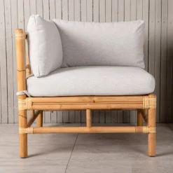 Nohr Tuinbanken|Hoek Loungebank Zev Modulair, Rotan Naturel