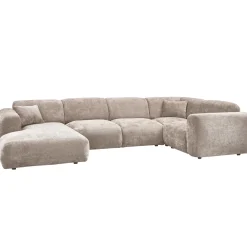 WOOOD Hoekbank|Hoekbank Cloud Chenille, kleur Naturel