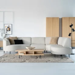 SEVN Hoekbank|Hoekbank Diane Rechts, kleur Crème