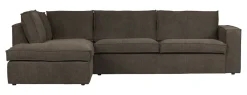 WOOOD Hoekbank|Loungebank|Hoekbank Freddie Melange 283cm