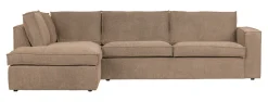 WOOOD Hoekbank|Loungebank|Hoekbank Freddie Melange 283cm