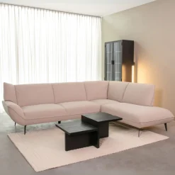 LABEL51 Hoekbank|Hoekbank Pesaro Bouclé, kleur Naturel