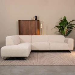 LABEL51 Hoekbank|Hoekbank Rodano Elite stof, kleur Naturel