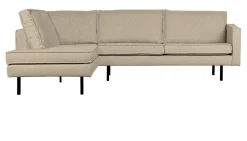 WOOOD Hoekbank|Hoekbank Rodeo Bouclé, kleur Beige