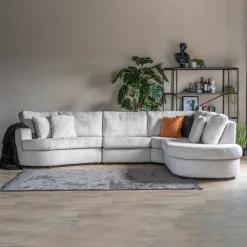 SEVN Organische Bank|Hoekbank|Hoekbank Soof kleur Beige