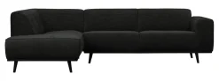 WOOOD Hoekbank|Loungebank|Hoekbank Statement Rib, 274cm