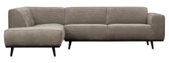 WOOOD Hoekbank|Loungebank|Hoekbank Statement Rib, 274cm