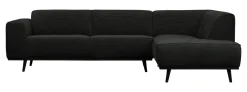 WOOOD Hoekbank|Loungebank|Hoekbank Statement Rib, 274cm