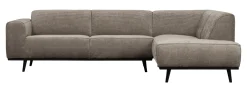 WOOOD Hoekbank|Loungebank|Hoekbank Statement Rib, 274cm