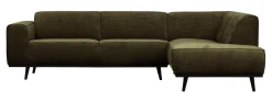 WOOOD Hoekbank|Loungebank|Hoekbank Statement Rib, 274cm
