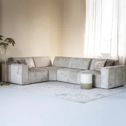 SEVN Hoekbank|Hoekbank Tori 330cm, kleur Beige