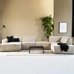 SEVN Hoekbank|Hoekbank Tori 404cm, kleur Beige