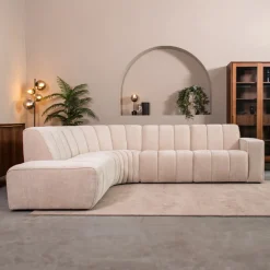 LABEL51 Hoekbank|Hoekbank Vitoro Elite stof, kleur Naturel