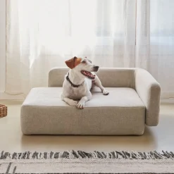 Kave Home Huisdieraccessoires|Hondenkussen Bowie 80 x 63cm Beige