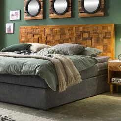 Artistiq Living Hoofdborden|Hoofdbord Dionisios Teakhout, 220 x 120cm