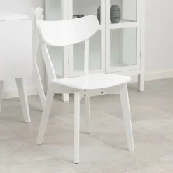 Bendt Eetkamerstoelen Zonder Armleuning|Houten Eetkamerstoel Torkil