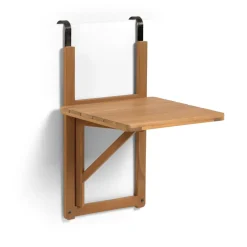 Kave Home Loungetafels & Bijzettafels|Inklapbare Balkontafel Amarilis Naturel