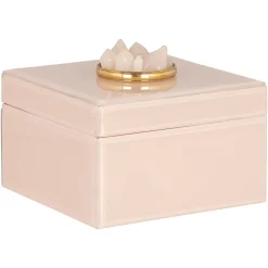 Richmond Interiors Opbergruimte|Juwelenbox Jalisa Resin, kleur Roze