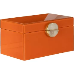 Richmond Interiors Opbergruimte|Juwelenbox Lia kleur Oranje