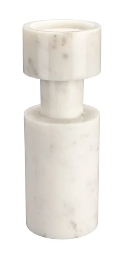 Dutchbone Kaarshouders & Windlichten|Kaarshouder Paros Marmer