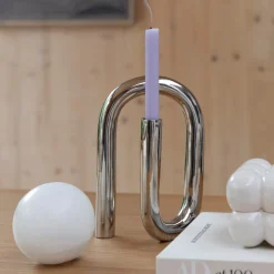 Zuiver Kaarshouders & Windlichten|Kaarshouder Tubo 26cm