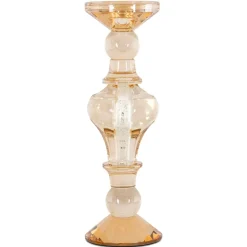 Richmond Interiors Kaarshouders & Windlichten|Kandelaar Dilan Glas